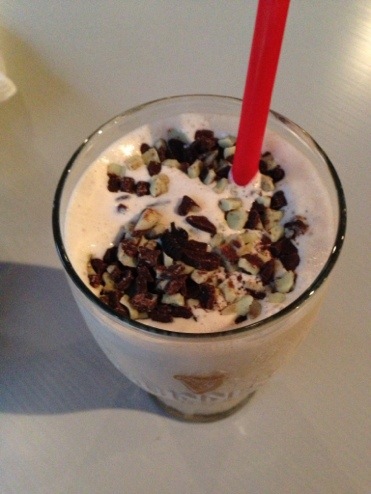 Guinness Mint Chocolate Chip Shake at Slater's 50/50 Guinness Mint Chocolate Chip Shake at Slater's 50/50