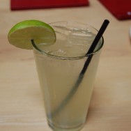 Fresh-made Limeade at Loteria Grill