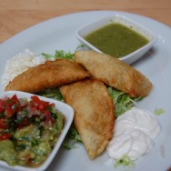 Summer Squash Enchiladas at Loteria Grill