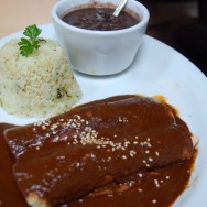 Chicken Enchiladas de Mole (with Mole Poblano)