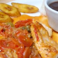 Red Snapper and Platain at Loteria Grill