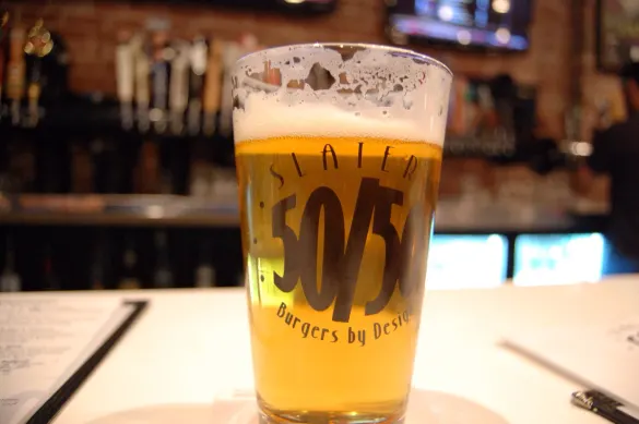 Lagunitas Chez Style Pils.