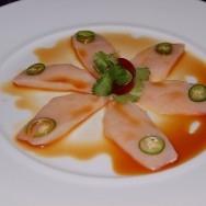 Yellowtail Sashimi Jalepeno at NOBU