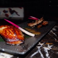 Black Cod accompanied w/ Nasu Miso at NOBU