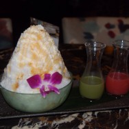 NOBU Shaved Ice Dessert