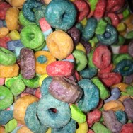 Fruit Loops with Fruit Shaped Marshmallows