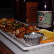 Jerk Chicken Wings at The Basement Tavern
