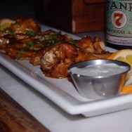 Jerk Chicken Wings at The Basement Tavern