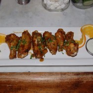 Jerk Chicken Wings at The Basement Tavern