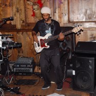 Andre Barry (Andre Electronica) jamming at The Basement Tavern
