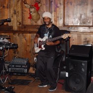 Andre Barry (Andre Electronica) jamming at The Basement Tavern