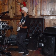 Andre Barry (Andre Electronica) jamming at The Basement Tavern