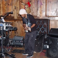 Andre Barry (Andre Electronica) jamming at The Basement Tavern