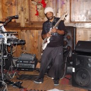 Andre Barry (Andre Electronica) jamming at The Basement Tavern