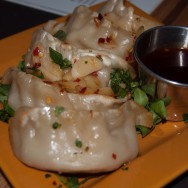 Ginger Chicken Pot Stickers at Tom's Urban L.A.