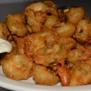 Pick Two - Fried Pickles and Fried Jalepenos at Slater's 50/50