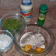 Prep for Turkey Pastrami Penne Carbonara