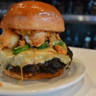 The 50 Alarm Burger at Slater's 50/50