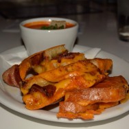 Twice-grilled Cheese Sandwich & Tomato Soup at Slater's 50/50