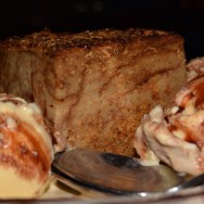 Bread Pudding at Slater's 50/50