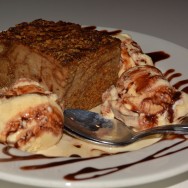 Bread Pudding at Slater's 50/50