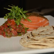 Cold Smoked Salmon at Roadhouse LA