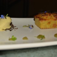 Corn Bread Pudding at Roadhouse LA