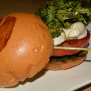 The Caprese Burger at Umami Burger