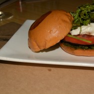 The Caprese Burger at Umami Burger