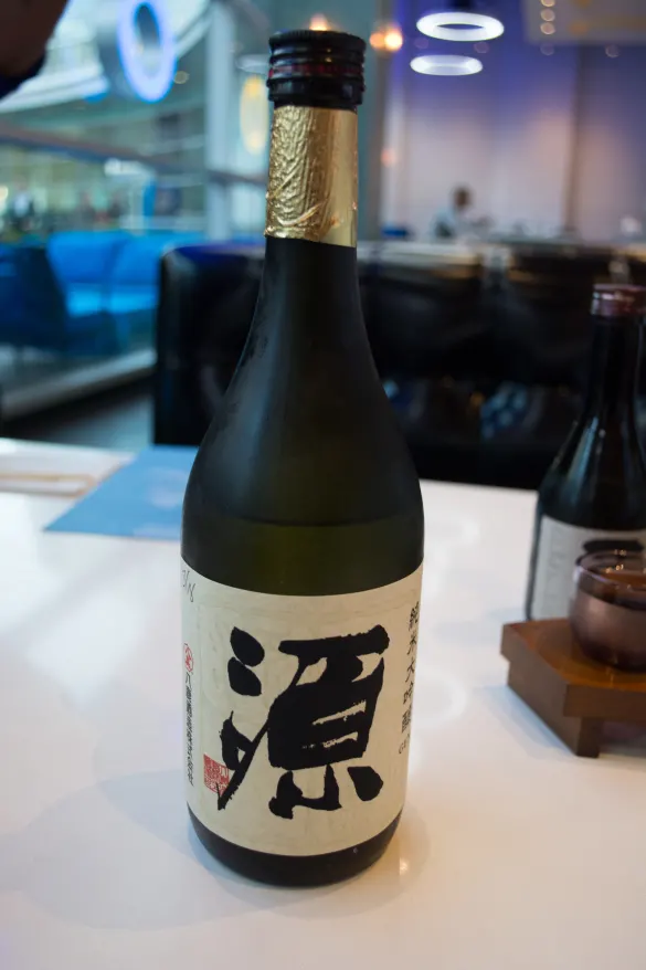 Sake at Blue C Sushi