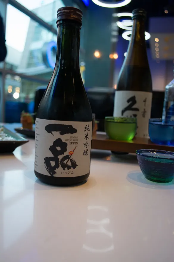 Sake at Blue C Sushi