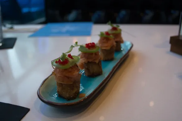 Blue C Sushi: All Aboard!