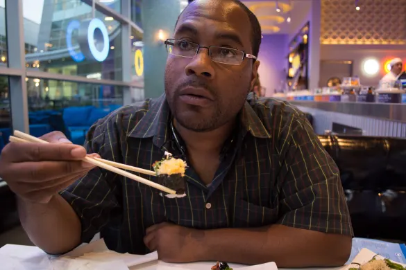 Blue C Sushi: All Aboard!
