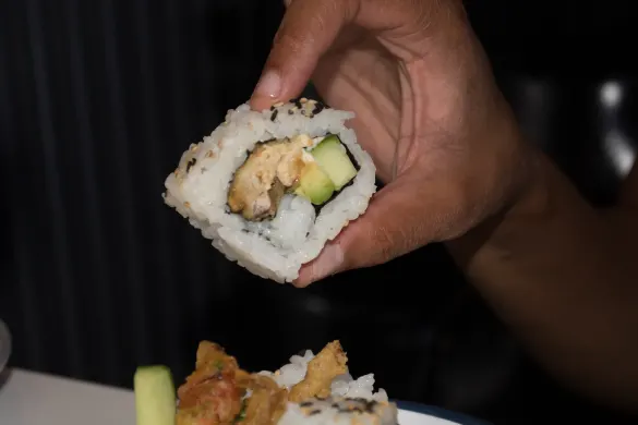Blue C Sushi: All Aboard!
