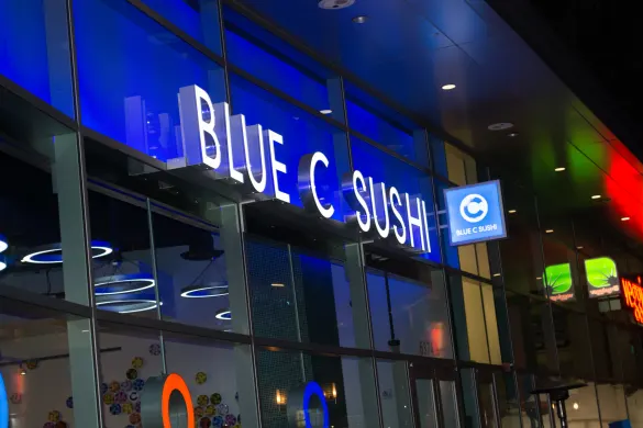 Blue C Sushi: All Aboard!