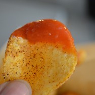 Dirty Chips w/ house-made bacon infused ketchup at Dirt Dog LA