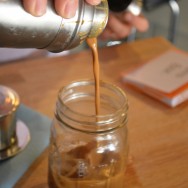 Asian-grown house Coffee at Dirt Dog LA