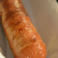 Plain Bacon-wrapped Dirt Dog at Dirt Dog LA