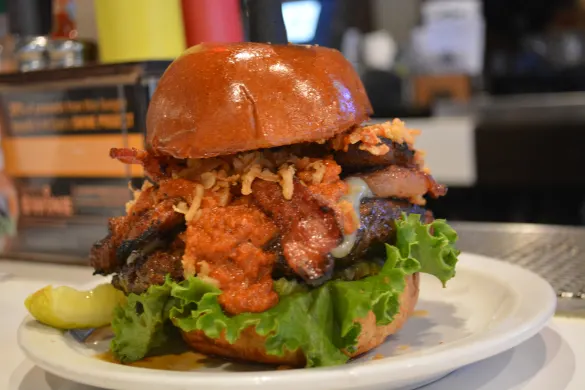 Spice & Swine at Slater's 50/50