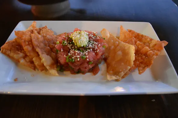 Ahi Tuna Poke at Killer Shrimp Ahi Tuna Poke at Killer Shrimp