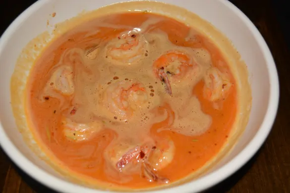 Killer Shrimp au jus at Killer Shrimp Killer Shrimp au jus at Killer Shrimp