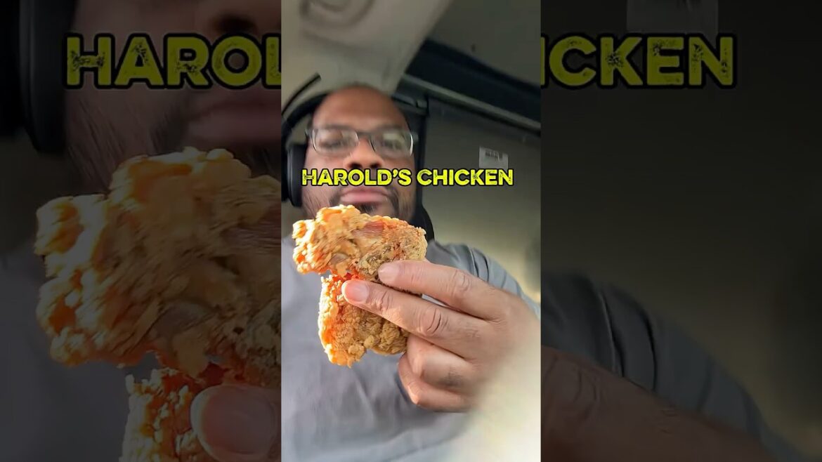 Video thumbnail for A Harold's Chicken stop before an Amazon run